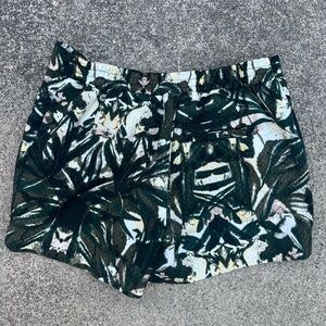 H&M Floral Patterned Women's Shorts, Size 8
